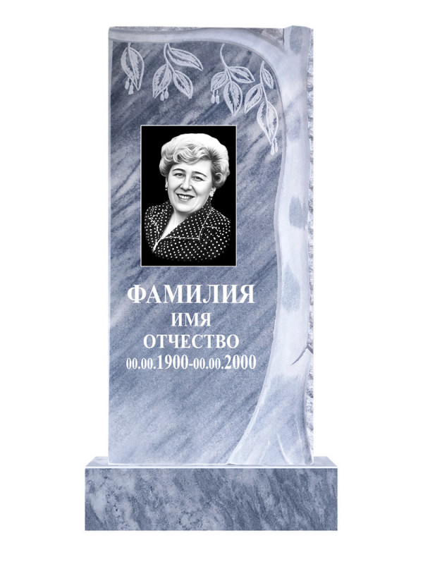 Мраморный памятник 14 - вариант 0