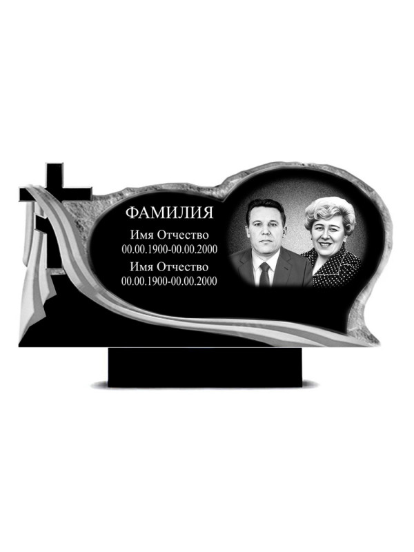 Гранитный памятник 28 - вариант 0